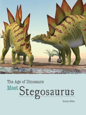 cover image of Meet Stegosaurus